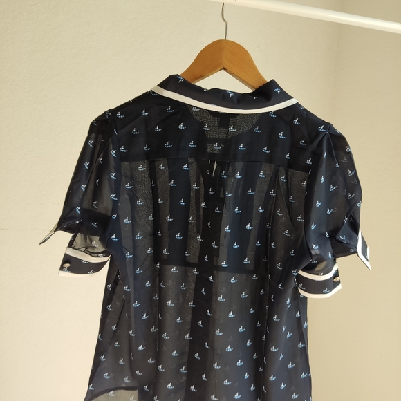 Brand new Prich shirt with tie dark blue - Picture 4 of 13